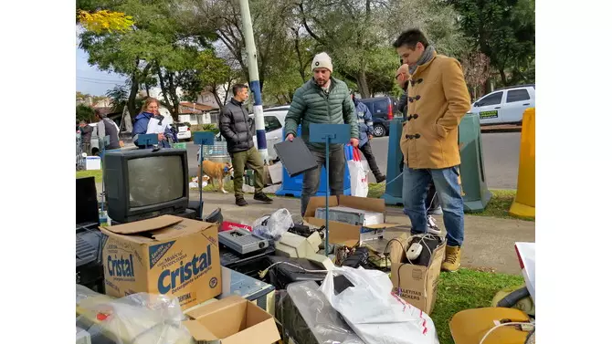 M�s de 22 mil kilos de residuos s�lidos fueron recepcionados por el punto verde m�vil