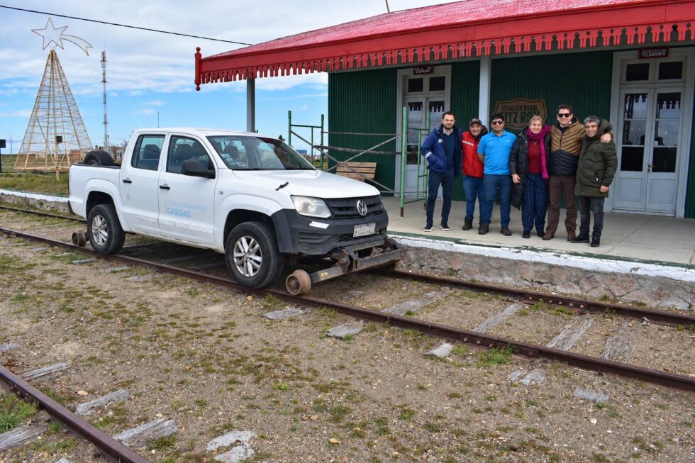Finalizó la primera etapa de reacondicionamiento del ramal ferroviario entre Jaramillo y Fitz Roy