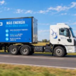 Camuzzi Energía presentó el primer sistema Hexagon TITAN del país para transportar gas natural comprimido