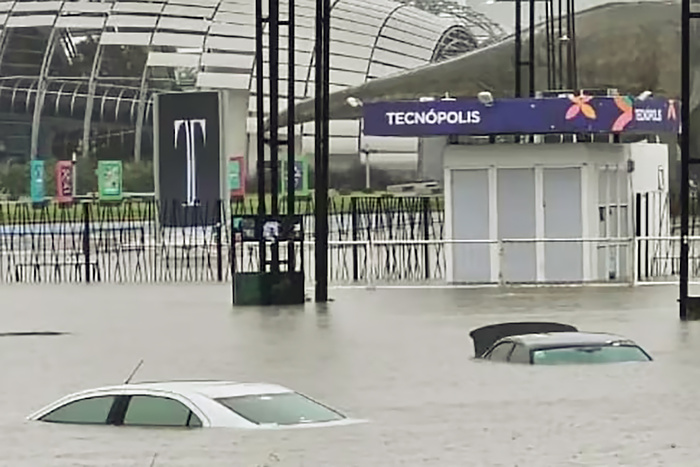 Impactante temporal inund parte del AMBA