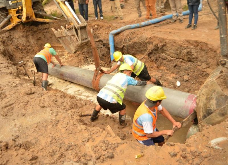 Se normaliz el servicio de agua en la zona norte de Resistencia y Barranqueras