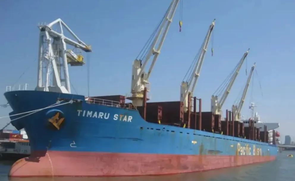 GNL: llegaron 10.000 toneladas de caos al puerto de San Antonio Este