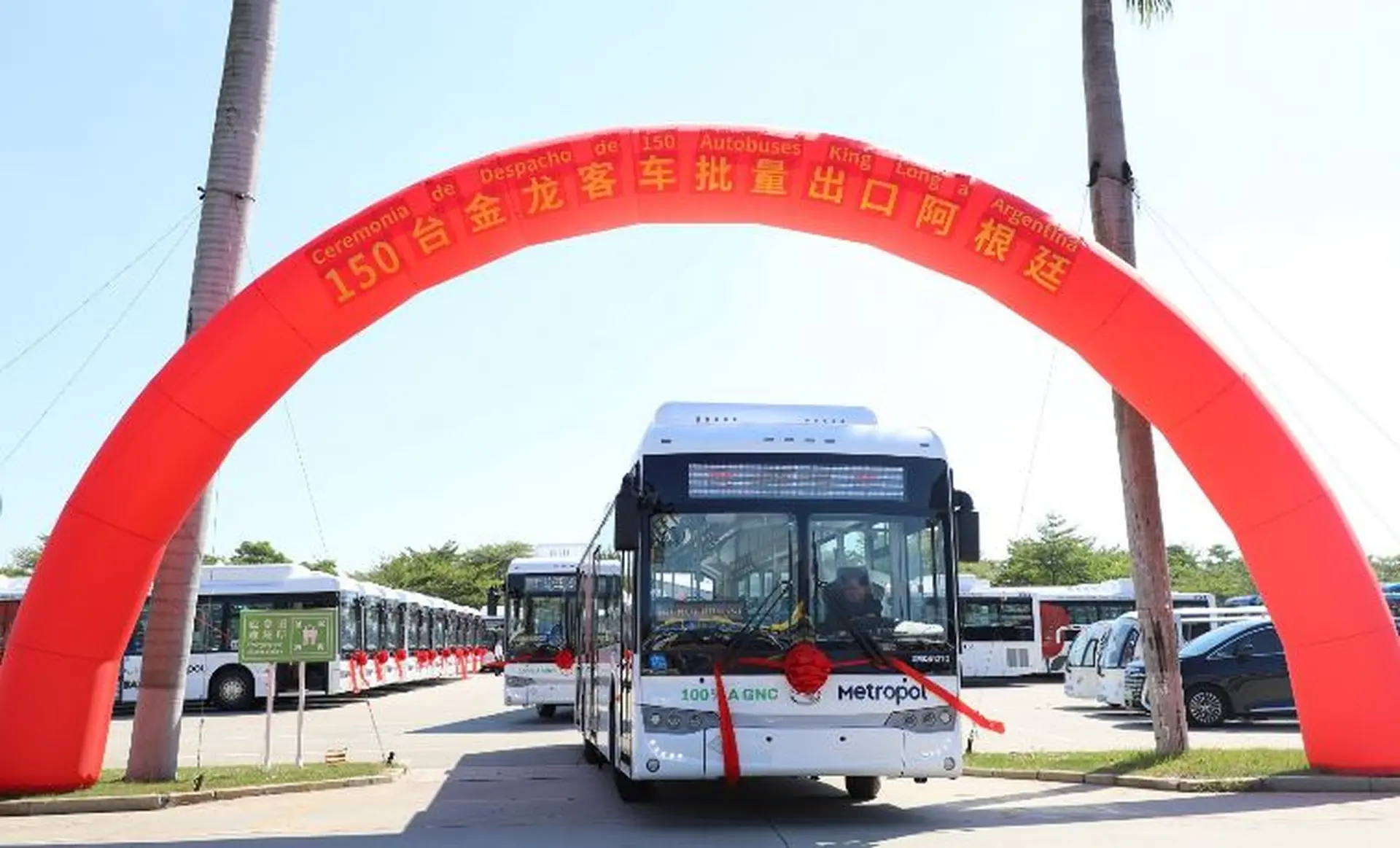 Llegan 150 colectivos a GNC: por dnde circularn estas unidades de transporte verde y silencioso