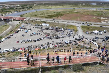 Ambiente acompaa la 45 Peregrinacin a la Virgen de Ger Aike