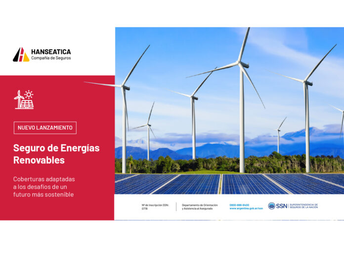 Energ�as limpias: Hanseatica lanz� el Seguro de Energ�as Renovables