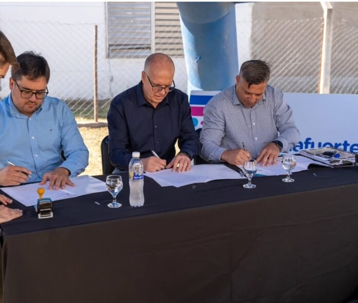 Almafuerte logra iniciar una obra hist�rica de Gas natural para los vecinos