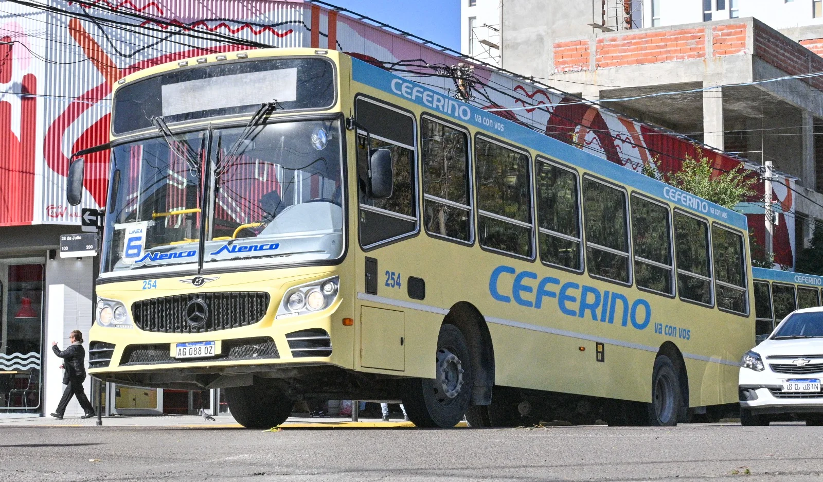 Madryn: Habr� modificaciones en el recorrido de la L�nea 5