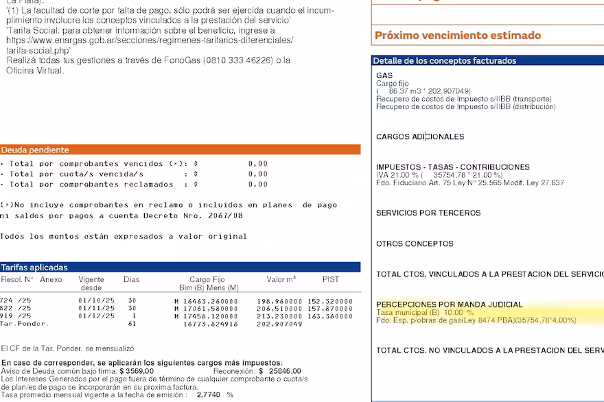 Cu�les son los municipios que cobran una tasa que encarece 10 por ciento las tarifas de gas