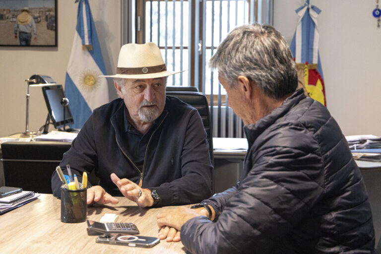 Othar se reuni� con el vicegobernador para avanzar en una obra hist�rica para la regi�n