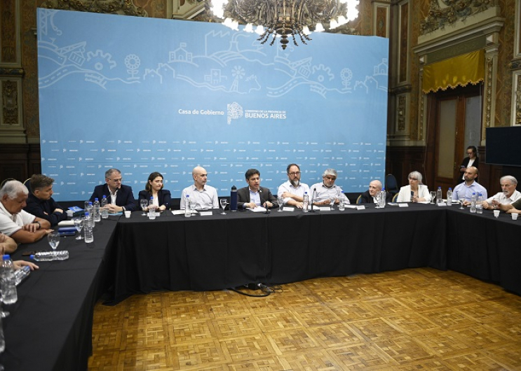 Kicillof se reuni� con representantes del sector energ�tico